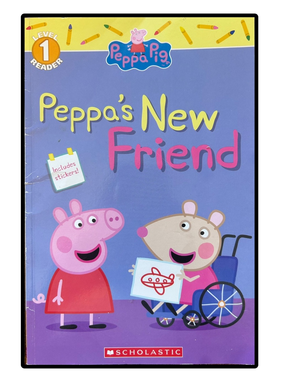 Peppa Pig Peppa’s New Friend Level 1 Reader